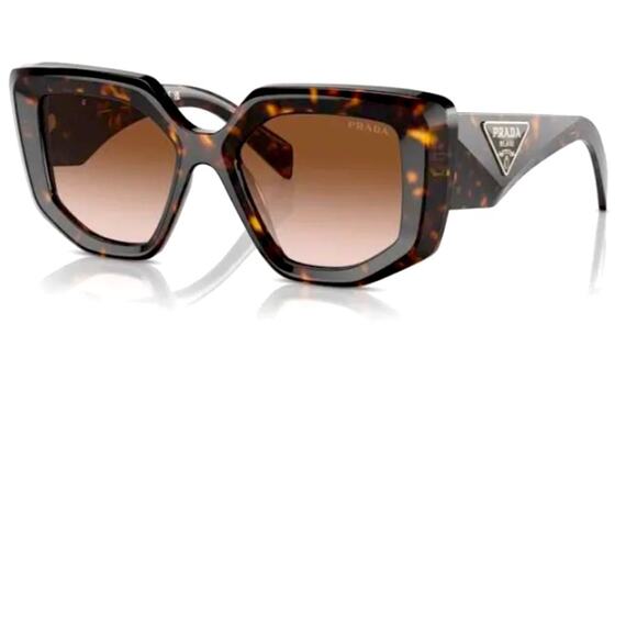 Authentic Prada Tortoise Women’s Sunglasses SPR 14Z Like New - Picture 1 of 11